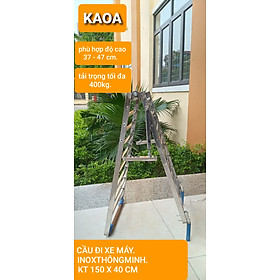 Mua cầu dắt xe máy inox thông minh kt 150x40cm