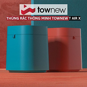 Mua Thùng rác thông minh TOWNEW T AIR X 1.5L (Color) - Tự đồng hàn túi  đóng mở nắp - Hàng chính hãng  bản quốc tế (chuẩn CE)