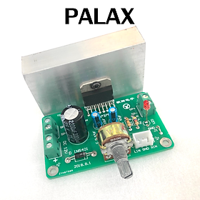 Mạch khuếch đại công suất Palax TDA 7377 40W x 2 sử dụng nguồn 12V dùng độ loa kéo, loa rao hàng, loa bẩy yến.v.v...