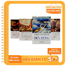 Combo 4 Cuốn Bìa Cứng: Biến Động + Sụp Đổ + Súng, Vi Trùng Và Thép + Thế Giới Cho Đến Ngày Hôm Qua (Tặng Kèm Boxet Sang Trọng)