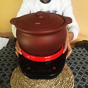 Mua Nồi đất nung chịu nhiệt bằng điện 3 lít NodaCook tính năng kháng khuẩn