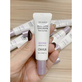 Kem chống nắng nâng tông, bổ sung collagen và cải thiện đốm nâu OHUI DS Dark Spot Collagen Tone-up Sun SPF50+/PA++++ 10ml