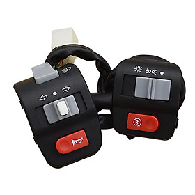 Motorcycle Handlebar Headlight Turn Signal Horn Switch Control for Yamaha
