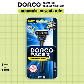 Dao Cạo Râu 3 Lưỡi Dorco Pace 3 TRA 4001-B