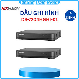 Mua Đầu ghi Camera TVI HIKVISION DS-7204HGHI-K1 4 kênh 1080P - Hàng chính hãng