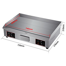 Mua Bếp rán mặt phẳng 820