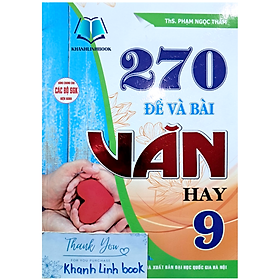 Sách - 270 Đề và Bài văn hay 9 (HA)