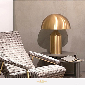 Mua Đèn bàn trang trí phòng khách - đèn ngủ mạ đồng vàng cao cấp MT579