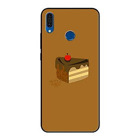 Ốp Lưng in cho Huawei Y9 2019 Mẫu Bánh Gato - Hàng Chính Hãng