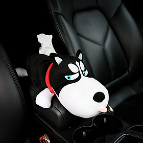Caraline car paper towel box car hanging sun visor armrest box car on the tray tray napkin car creative cartoon car supplies dice version