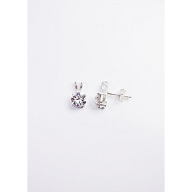 Bông tai nữ Bunny đính pha lê Swarovski Crystal BTN04
