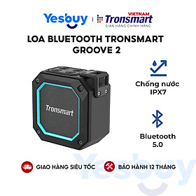 Mua Loa Bluetooth Tronsmart Groove 2 Speaker Chống nước IPX7 - Hàng Chính Hãng - Bảo Hành 12 Tháng