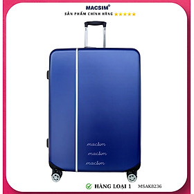Vali cao cấp Macsim Aksen hàng loại 1 MSAK8236 cỡ 28 inch- màu xanh 