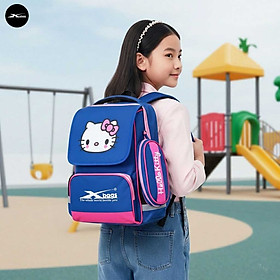 Balo Tiểu Học Xbags Pretty XB 3018 - Balo Cho Bé Gái Lớp 1-5 Siêu Nhẹ, Chống Gù, Đệm Lưng Thoáng Khí, Họa Tiết Xinh Xắn
