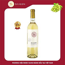 Rượu vang trắng Saigon Classic 750ml 12%