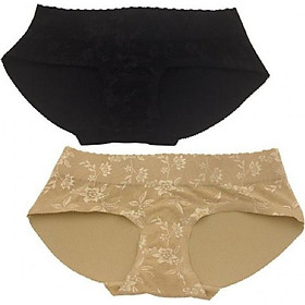 Bộ 2 Quần Độn Mông Su Cao Cấp (Da + Đen)