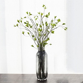 Cây nhân tạo, cành lộc non lá điểm giả cao cấp trang trí, decor sang trọng