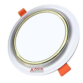 Mua Đèn âm trần mặt cong viền vàng 7w ASIA