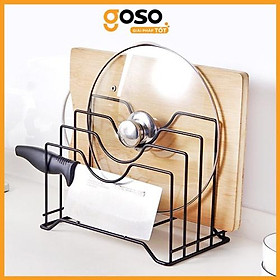Mua Kệ Để Nắp Nồi Gác Dao Thớt Đa Năng