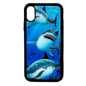 Ốp lưng cho điện thoại Iphone Xs Cá mập - Hàng chính hãng