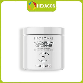 Viên uống tăng hiệu suất thể thao, cải thiện chức năng hệ thần kinh Codeage - Liposomal Magnesium Glycinate 240 viên