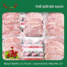 [Giao nhanh HCM ] Thăn Ngoại Hokubee Úc - Striploin Hokubee.