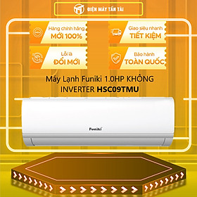 Máy lạnh Funiki 1.0 HP HSC09TMU - Hàng chĩnh hãng (chỉ giao HCM)