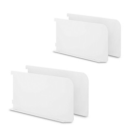 Mua Bộ 4 Tay Đỡ Kệ Ray Tường Kiêm Vách Chặn SMLIFE Railshelf P27 - Phụ Kiện Thành Phần Để Lắp Hệ Kệ Ray Tường Railshelf