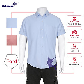 Áo sơ mi nam kate ford HAHAMAN ngắn tay cao cấp FORD323