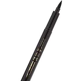 Hộp 12 cái Bút dạ lông mực đen Baoke viết thư pháp học luyện chữ Hàn, Trung, Kanji Các nét Chọn phân loại