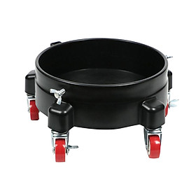 Bucket  Moving Base Car Wash Stool  360 Degree  Accessories for Car  Detailing  Building Workers