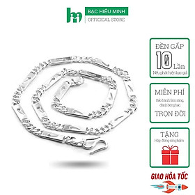 Hình ảnh Dây Chuyền Nam Bạc Hiểu Minh DBN017 Bạc Ta like 7 chỉ