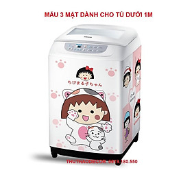 Combo 3mặtĐB MARUKO decal dán máy giặt, tủ lạnh mini khác nhau - THUTHAODECOR