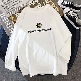 Áo dài tay nam nữ thu đông in hình cute áo sweater