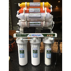 Mua Máy lọc nước  RO Mỹ  WEAQUA  9 cấp lọc công suất 10-15 l/giờ  1 vòi - Loại Lắp dưới  bồn Rửa chén  treo tường không thùng kính