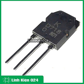 Sản phẩm D718 TO-247 TRANS NPN 8A 120V