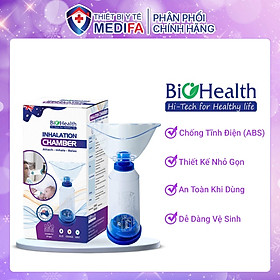 Buồng đệm khí dung Biohealth hỗ trợ dùng thuốc cho bệnh nhân hen suyễn