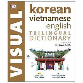 Sách Korean Vietnamese English Trilingual Dictionary