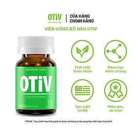 Hình ảnh Viên uống OTIV bổ não (15 viên)