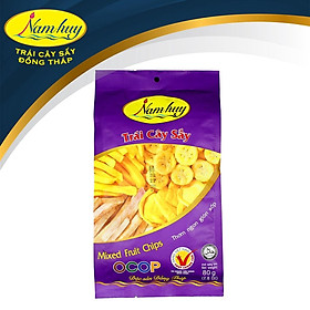 Trái cây sấy 80G/120G/250G NAM HUY giòn rụm thơm ngon