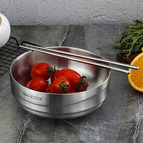 Tô Inox 304 Maxcook Hai Lớp Cách Nhiệt 22CM MCWA106