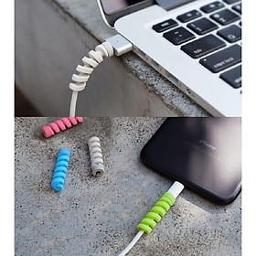 Mua COMBO 2 bọc bảo vệ chống gãy đầu dây sạc màu ngẫu nhiên