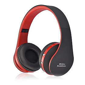 Bluetooth Over-Ear Headphones Foldable Wireless and Wired Headset Over Ear Sport Earphone with Microphone