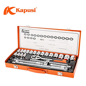 Mua Bộ tuýp khẩu hãng KAPUSI TOOLS 24 chi tiết hệ 12 inch chuyên để sửa xe máy  ô tô  máy móc