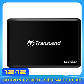 Đầu Đọc Thẻ Nhớ Transcend USB 3.0 TS-RDF8K - Hàng chính hãng