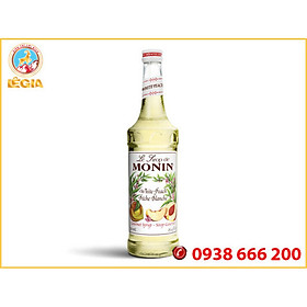 Siro MONIN Đào Trắng 700ml MONIN WHITE PEACH SYRUP