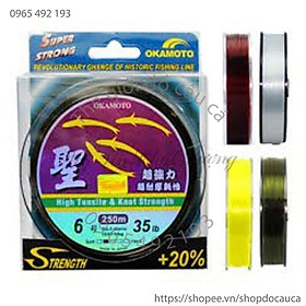 Cước câu cá okamoto dài 250m
