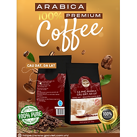 Cà phê Arabica Cầu Đất , Đà Lạt - 100% cà phê nguyên chất dạng hạt 250g