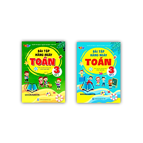 Sách - Combo Bài Tập Hằng Ngày Toán 3 - Tập 1 + 2 - Cánh Diều
