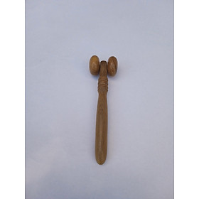 Dụng cụ massage mặt NH home bằng gỗ bách xanh hai bánh